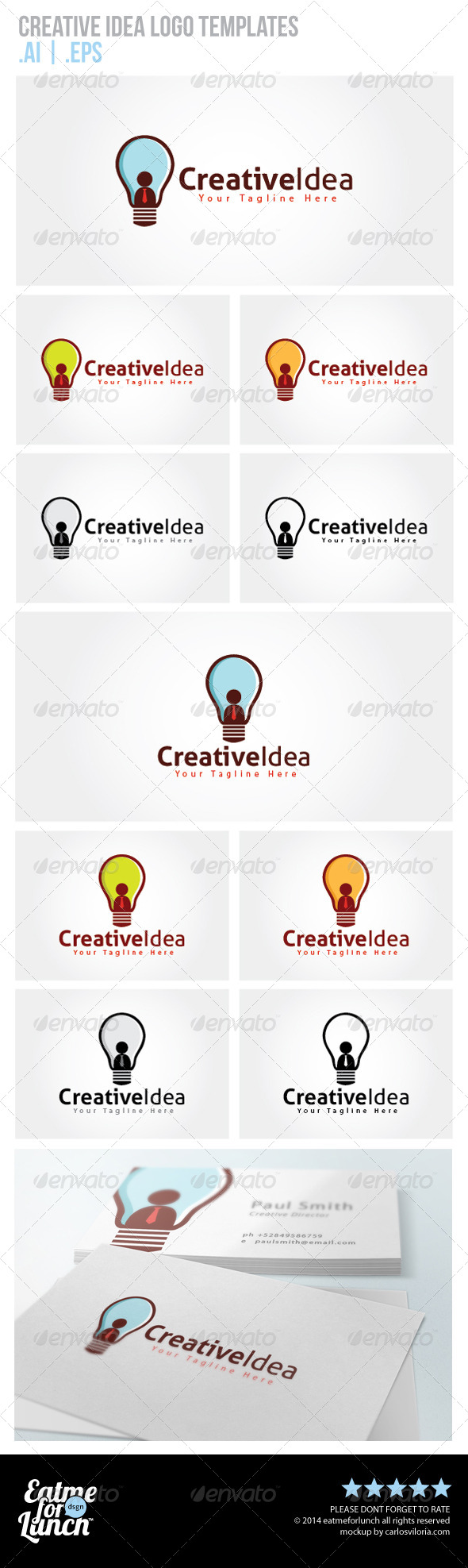 Creative Idea Logo Templates - Objects Logo Templates