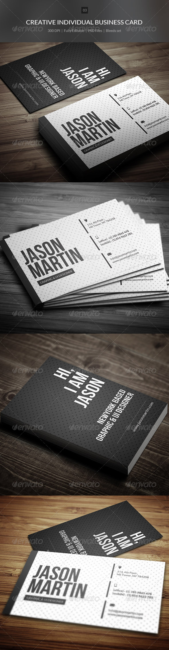 Creative Individual Business Card - 03 - Creative Business Cards