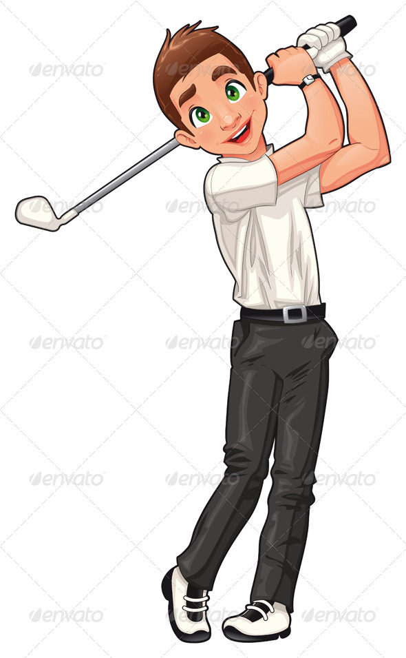 Golf player. - Sports/Activity Conceptual