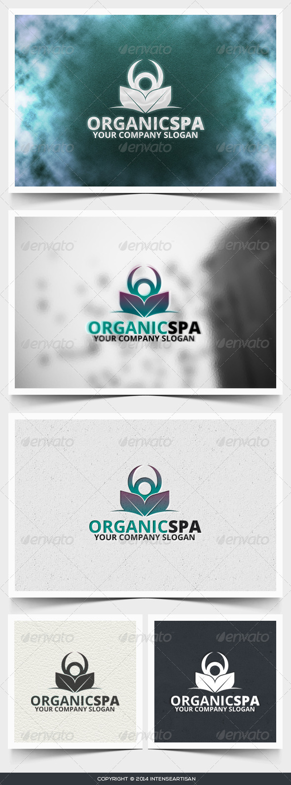 Organic Spa Logo Template - Humans Logo Templates