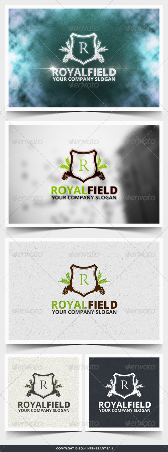 Royal Field Logo Template - Crests Logo Templates