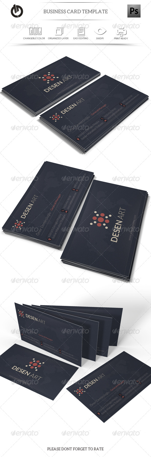Corporate Business Card - Corporate Business Cards
