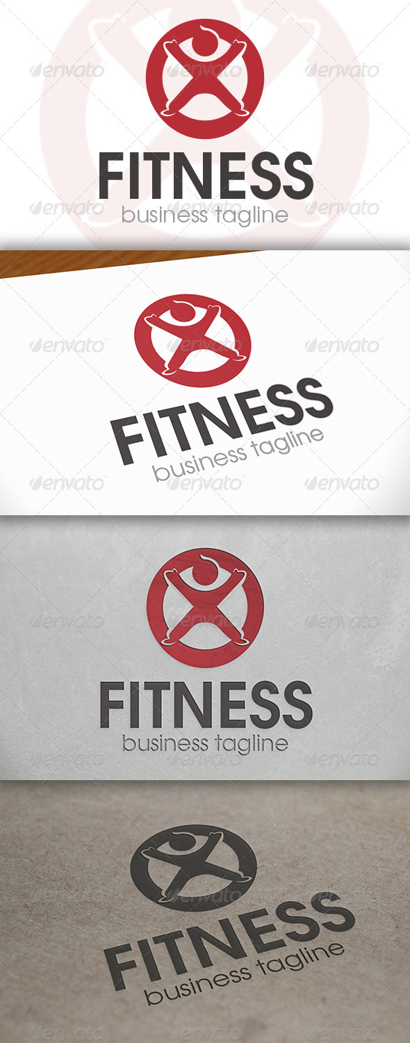 Fitness Logo Template - Humans Logo Templates