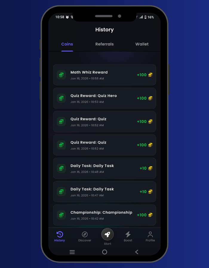 Earnify Pro – Advanced Rewards, Quiz, Game & Offer Wall App by BurhanStore