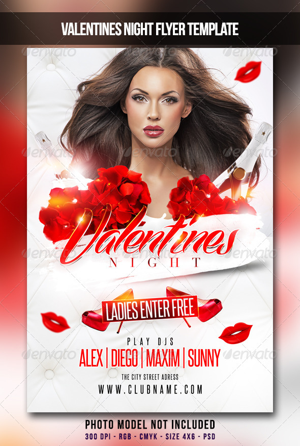 Valentines Night Flyer