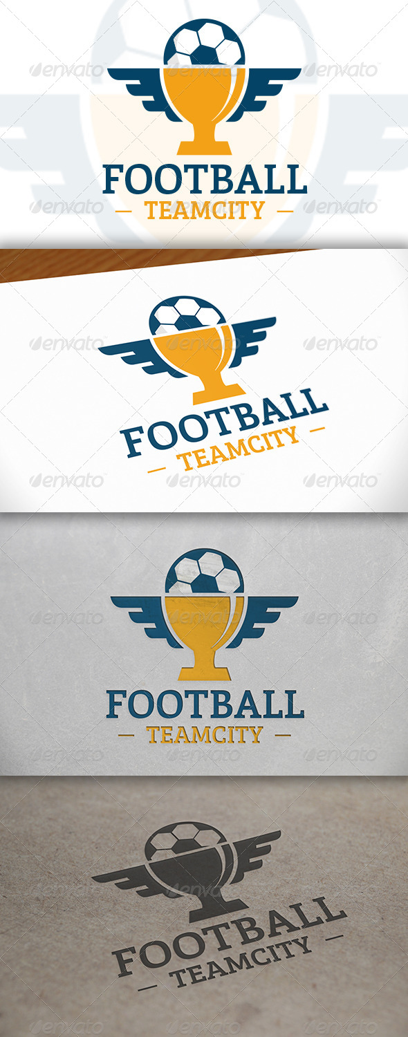 Football Cup Logo - Objects Logo Templates