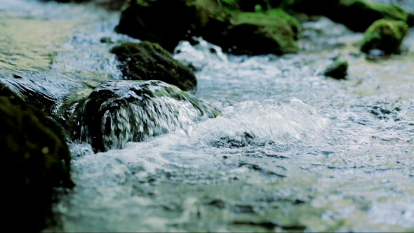 Stone in River