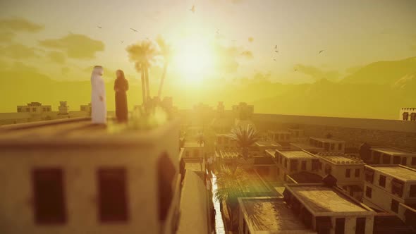 Arabian City Sunset
