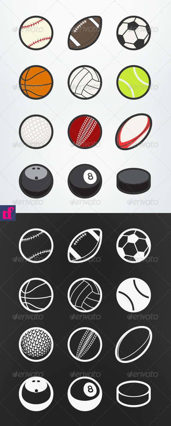 Sports Balls - Sports/Activity Conceptual