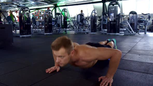 Man Trains in Prone Position alt