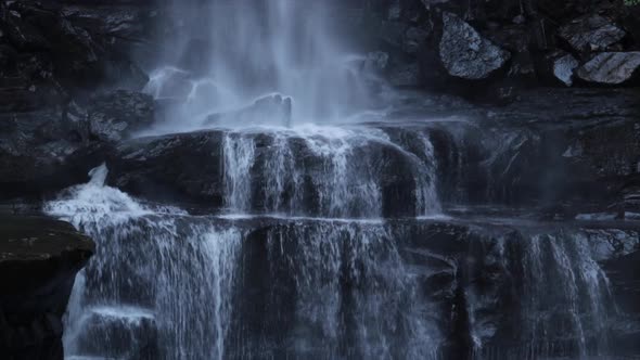 Belmore Falls Close Up   Base Of Water Fall