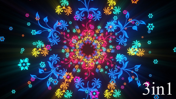 Flowers Background Loops Pack alt