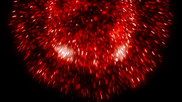 Red Particles Explosion V7 alt