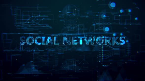 Social Networks Digital Data Text Hd 