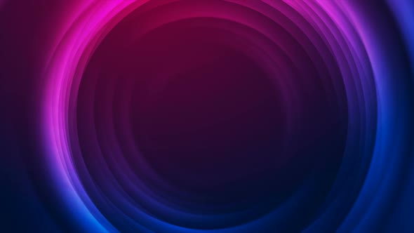 Glowing Blue And Purple Smooth Circles