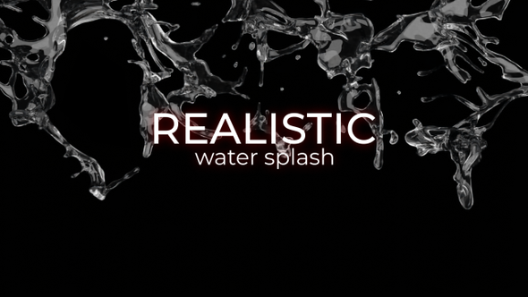 Realistic Water Splash