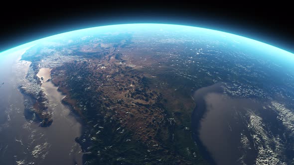 Earth Close Up Mexico Western United States Terrain alt