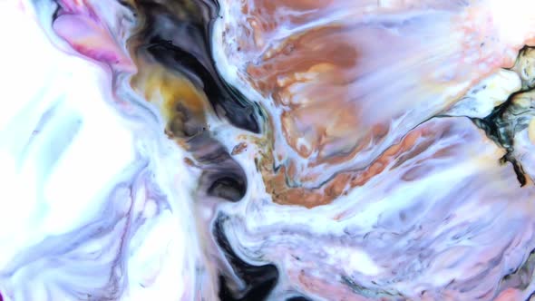 Abstract Colorful Fluid Paint Background 3