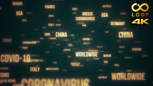 Coronavirus Countries Cinematic