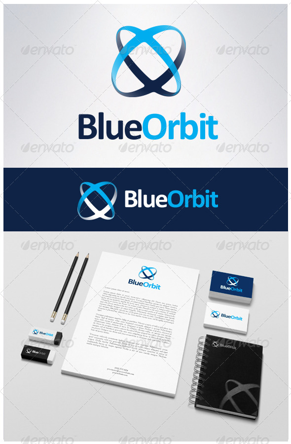 X Orbit Logo - Abstract Logo Templates