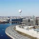 White Air Balloon in the City, Saint-Petersburg, Russia - VideoHive Item for Sale