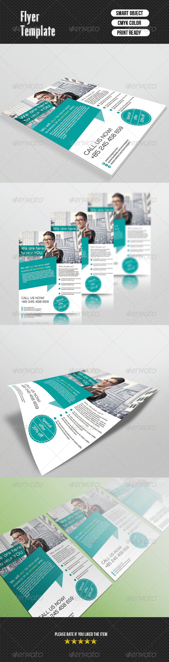Corporate Flyer Template - Corporate Flyers