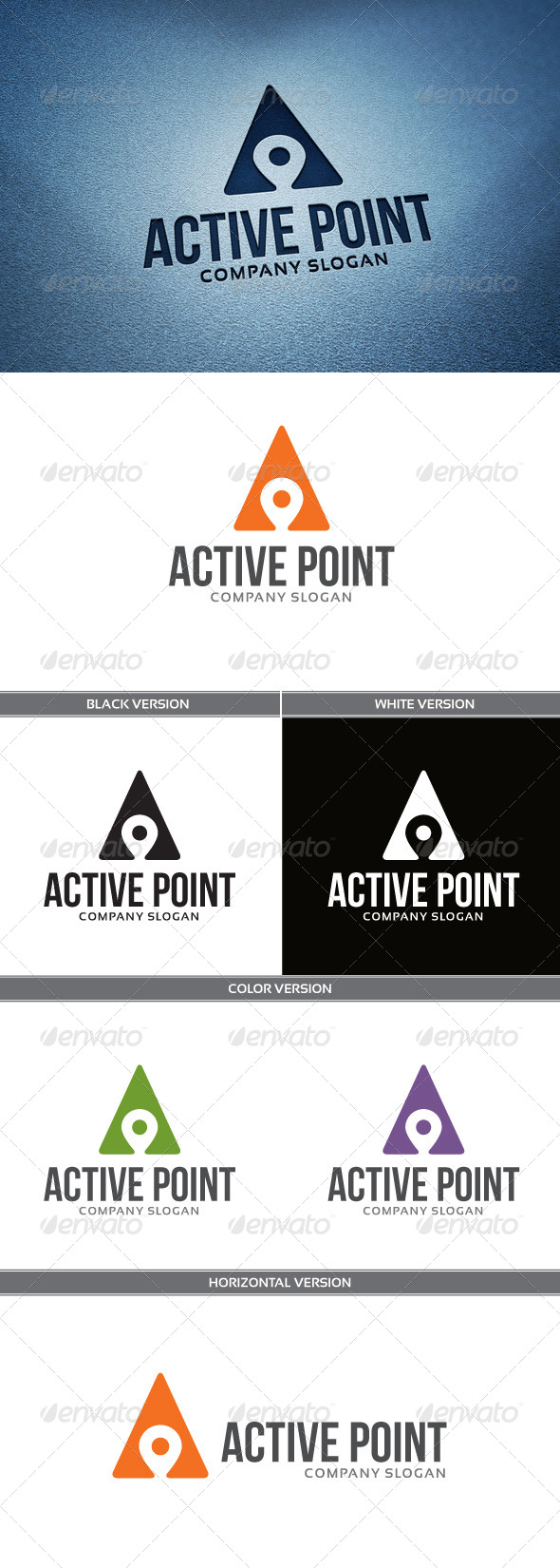 ActivePoint Logo - Letters Logo Templates