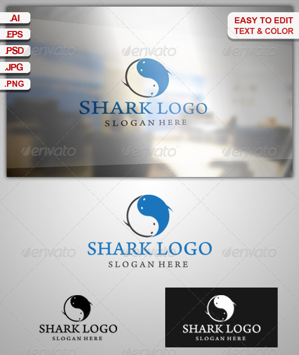 Shark Logo - Animals Logo Templates