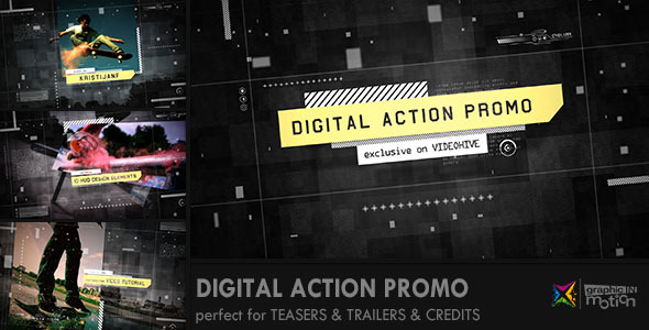 Digital Action Promo - VideoHive 6671509