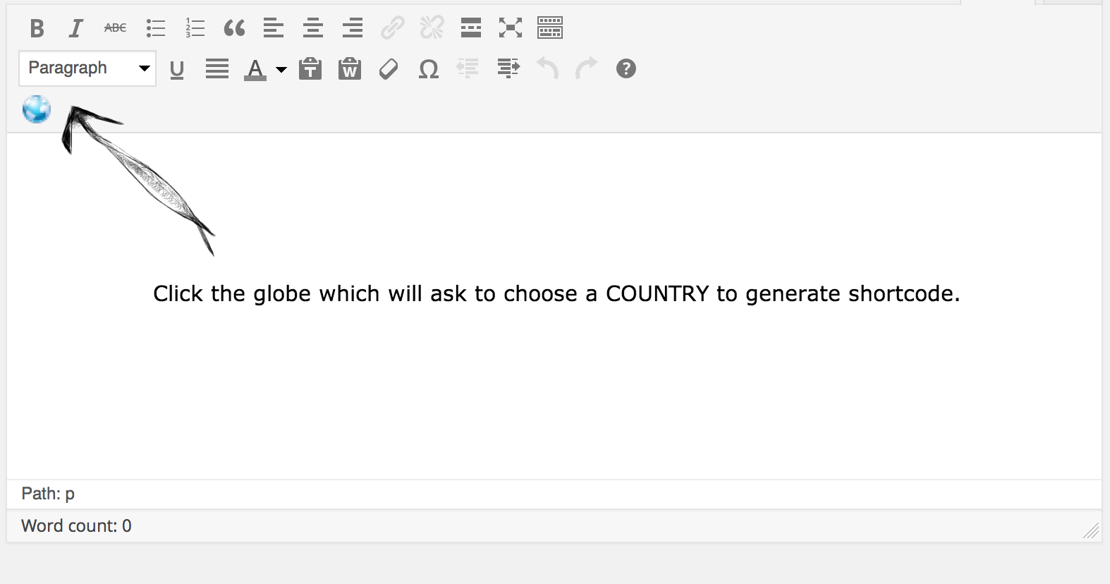 Wp Country Specific Content By Crivion Codecanyon Screenshots 3 Complete Shortcode Png