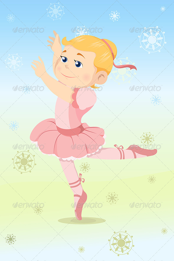 Ballerina Girl - People Characters