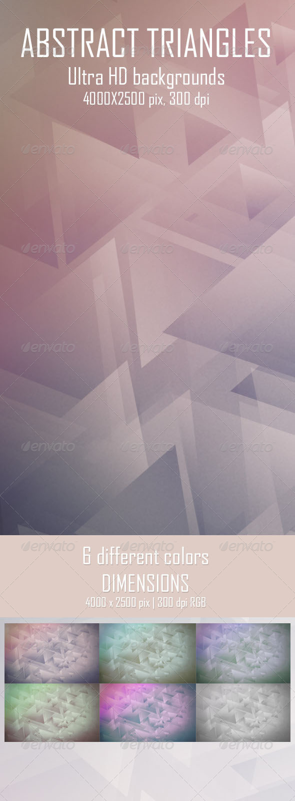Abstract Triangles Backgrounds - Abstract Backgrounds