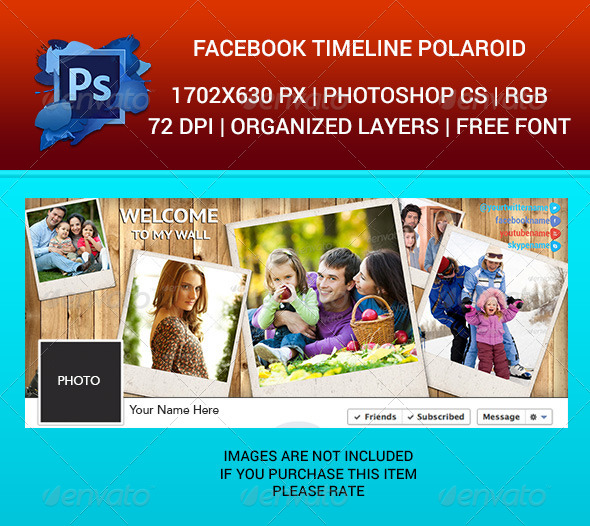 Facebook Timeline Cover Polaroid - Facebook Timeline Covers Social Media