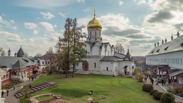 Savvino Storozhevsky Monastery. Cathedral of the Nativity of the Virgin, founded in the 15th century