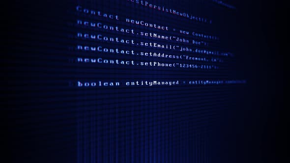 Programming Code Abstract Technology Animation Background
