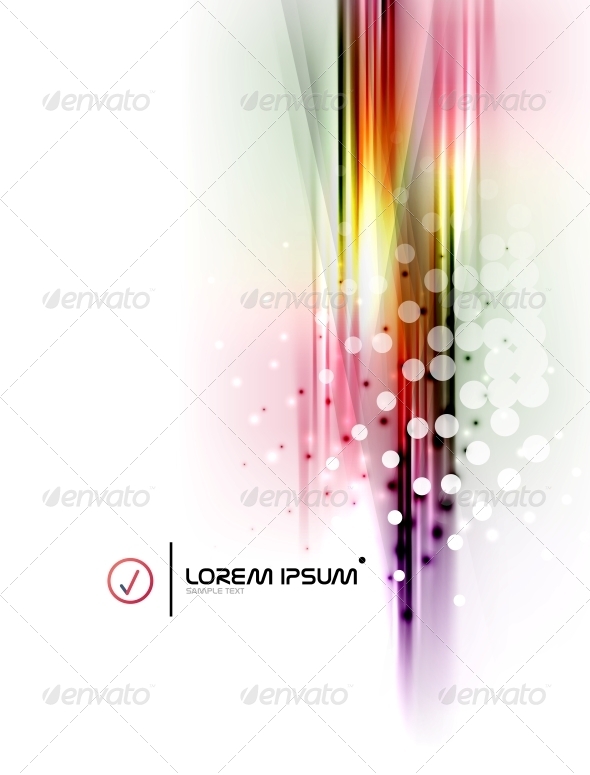 Stripes Presentation Banner - Web Technology