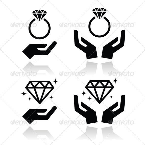 Engagement Ring Icons - Weddings Seasons/Holidays