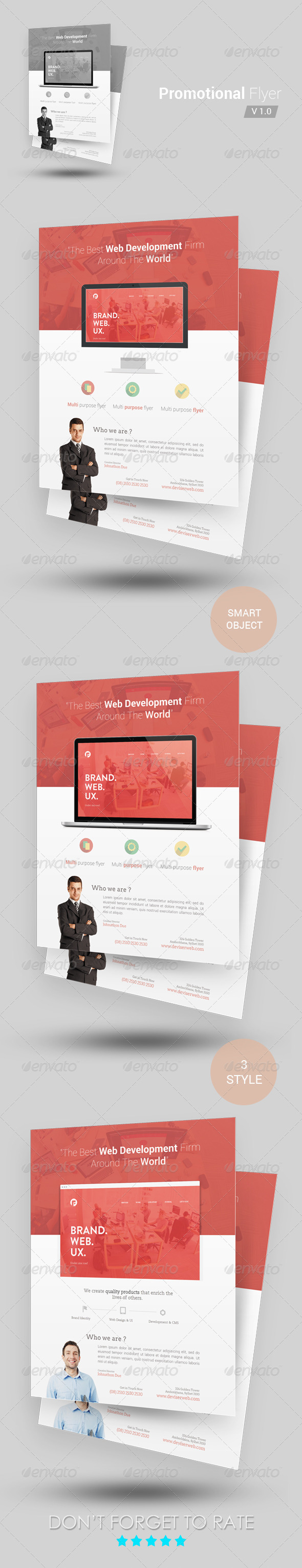 promotional flyers template