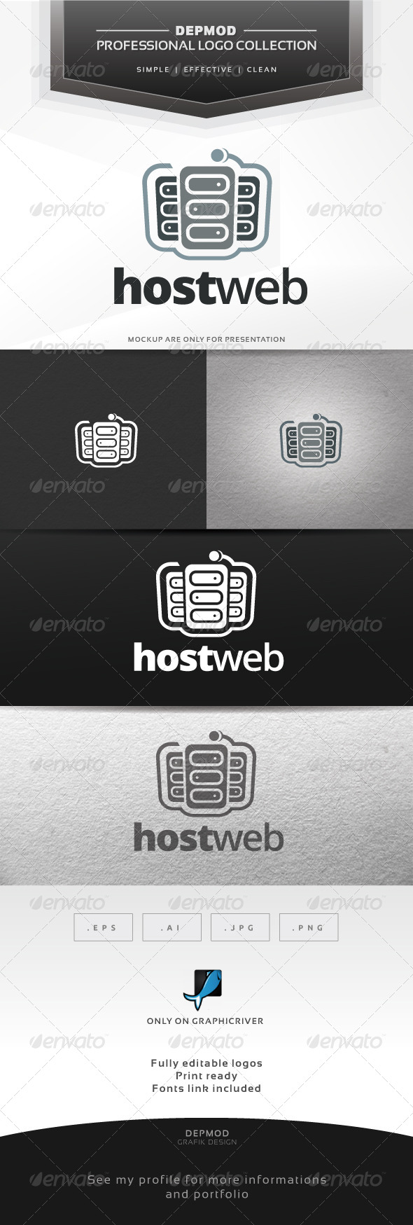 Host Web Logo - Symbols Logo Templates