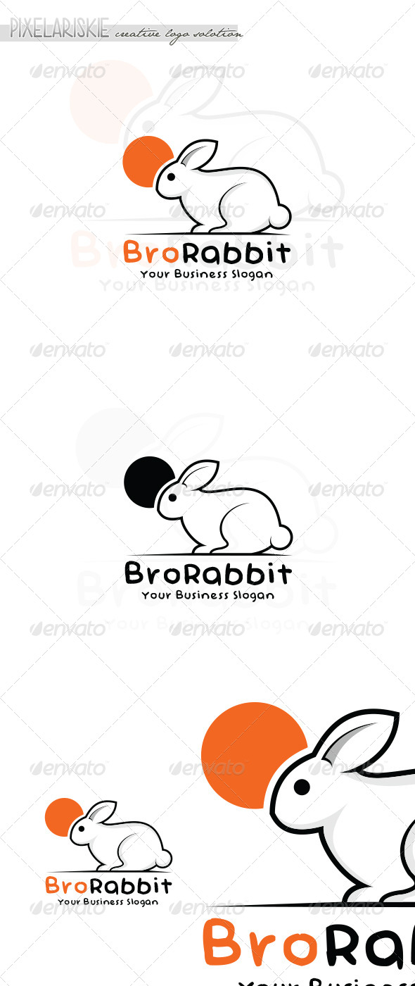 Rabbit Animal Logo - Animals Logo Templates