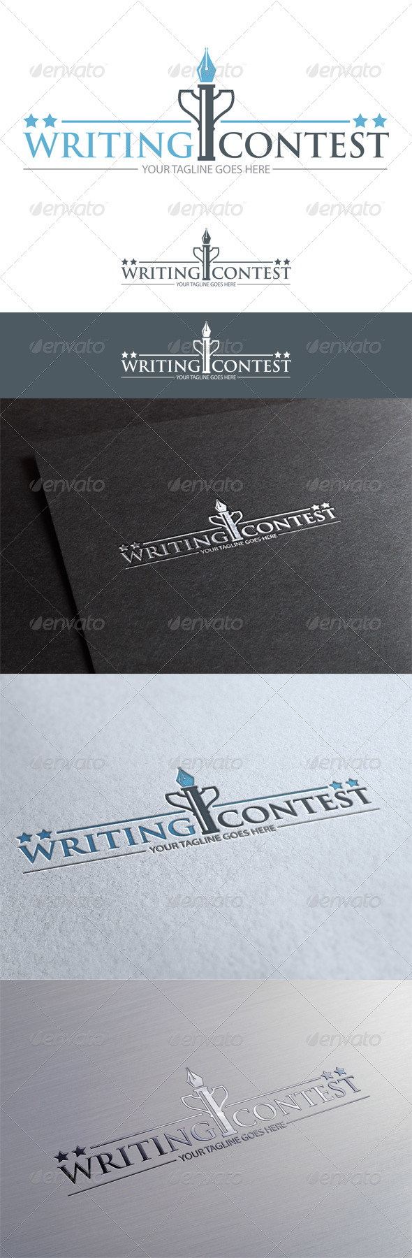 Writing Contest - Abstract Logo Templates