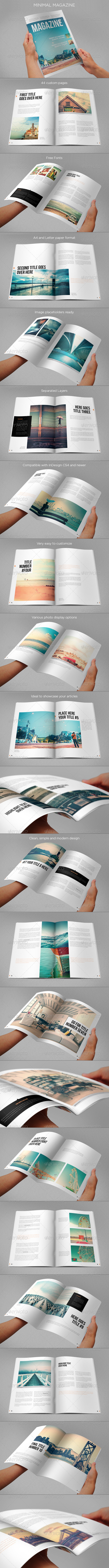 Minimal Magazine - Magazines Print Templates