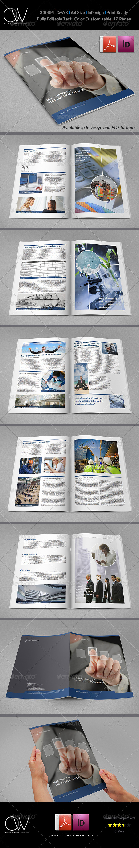 Corporate Brochure Template Vol.22 - 12 Pages - Corporate Brochures