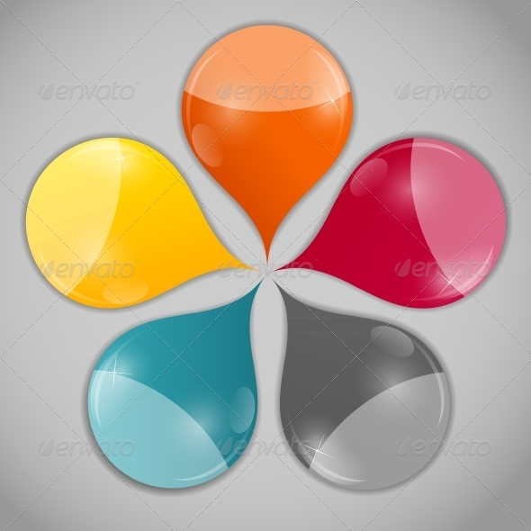 Infographic Business Template Vector Illustration - Web Technology