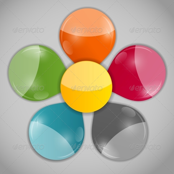 Infographic Business Template Vector Illustration - Web Technology