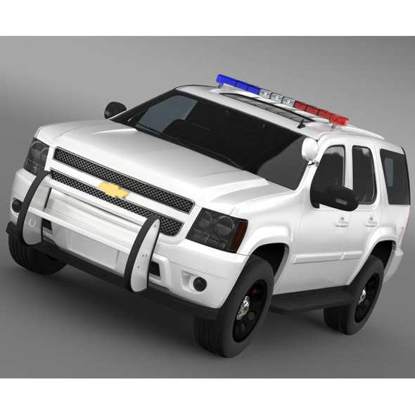 Chevrolet Tahoe Police - 3Docean 6681450