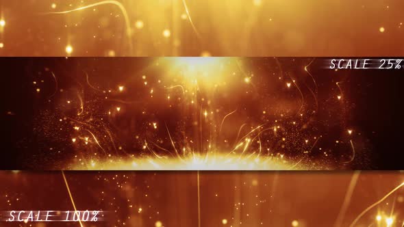 Christmas Gold Red Particles alt