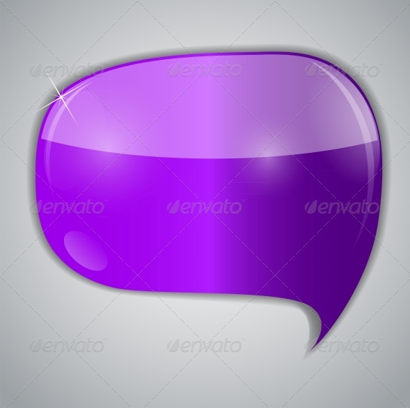 Speech Bubbles Vector Illustration - Web Technology