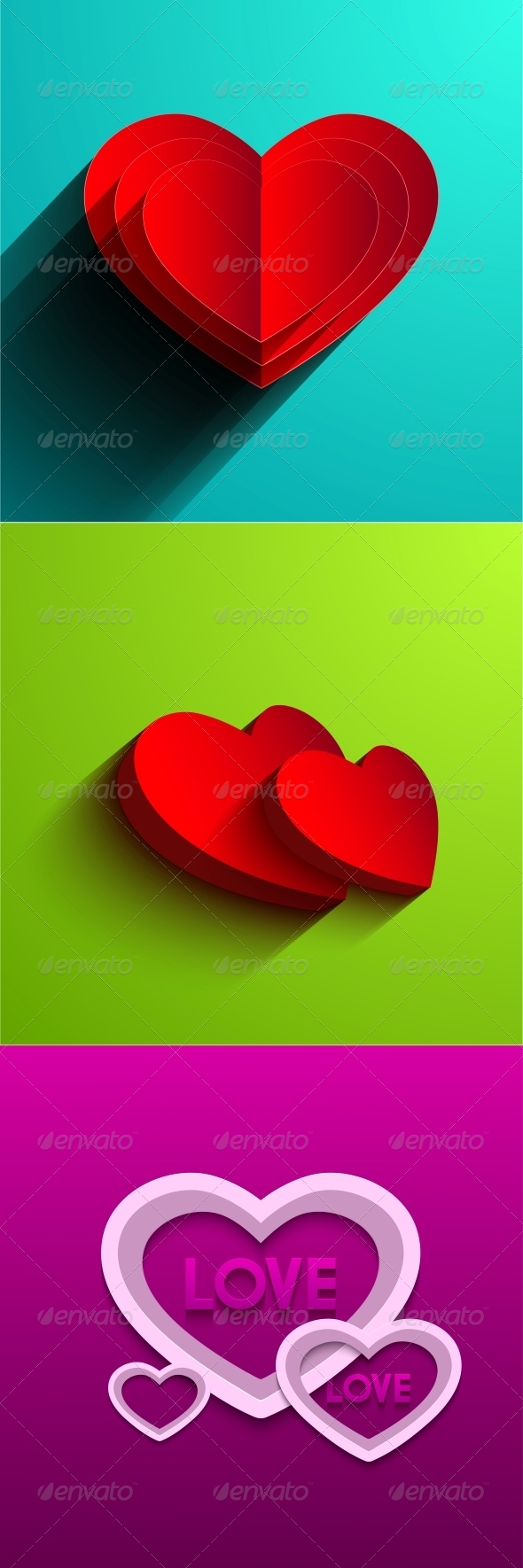 Vector Valentines Day Background. Eps10 - Valentines Seasons/Holidays