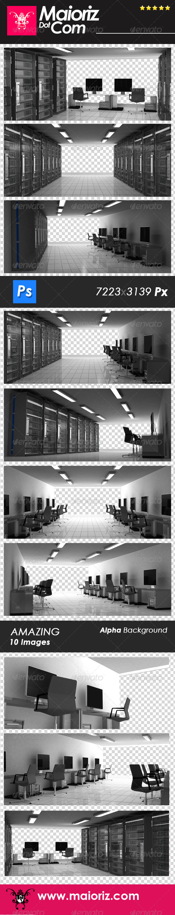 Business Server Room - Technology 3D Renders